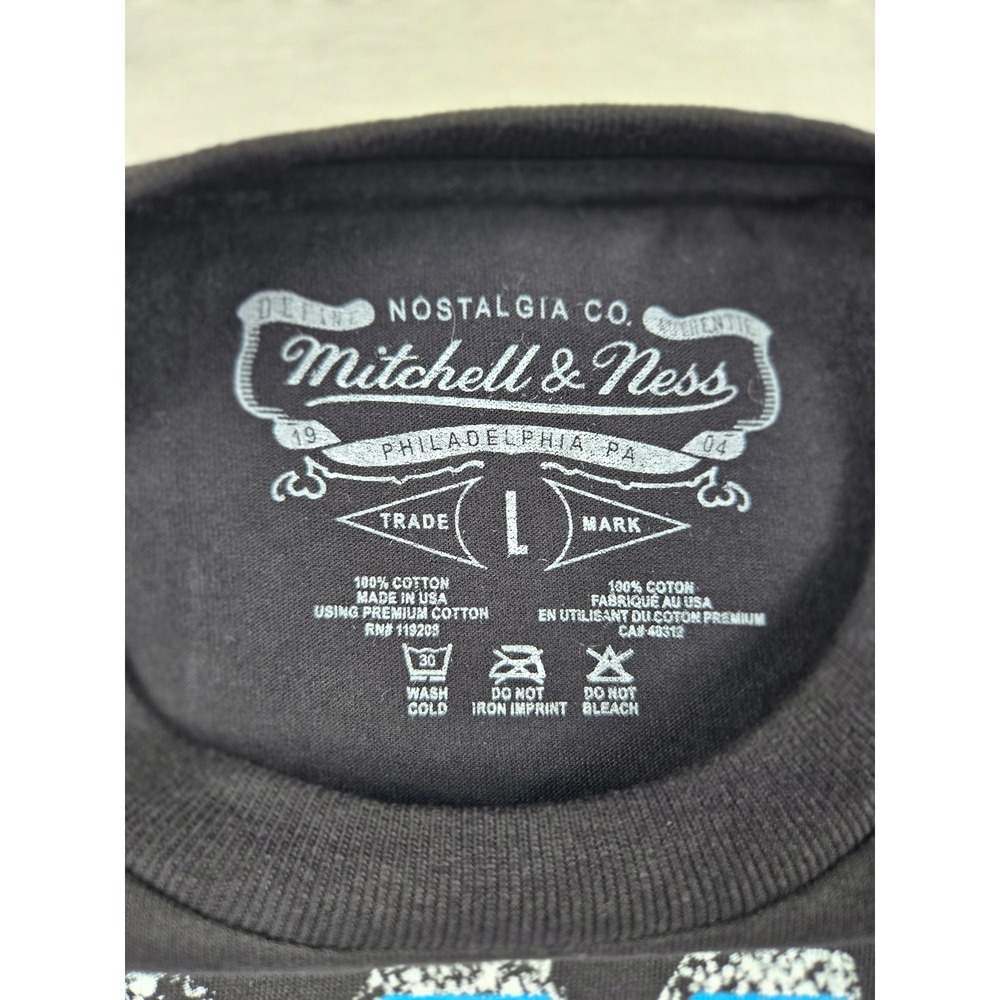Mitchell & Ness Los Angeles Dodgers Cooperstown Collection Black T-Shirt Mens L - Picture 2 of 10